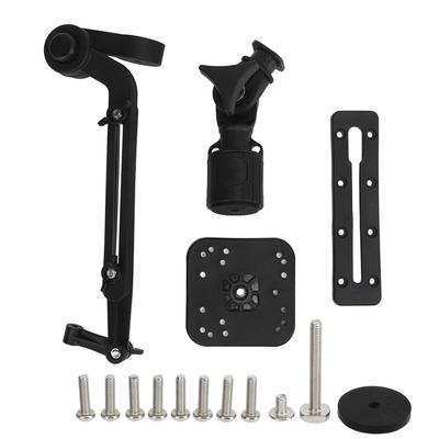 Fish Finder Base Kit Nylon and Stainless Steel Greater Clamping Force Transducer Mounting Arm for