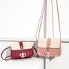 Heart-Shaped Pendant Ladies' Square Shoulder Bag (2021 Korean Version)