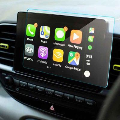 For Hyundai Venue Car GPS Navigation Tempered Glass Screen Protective Film Auto Interior Anti-scratch Film