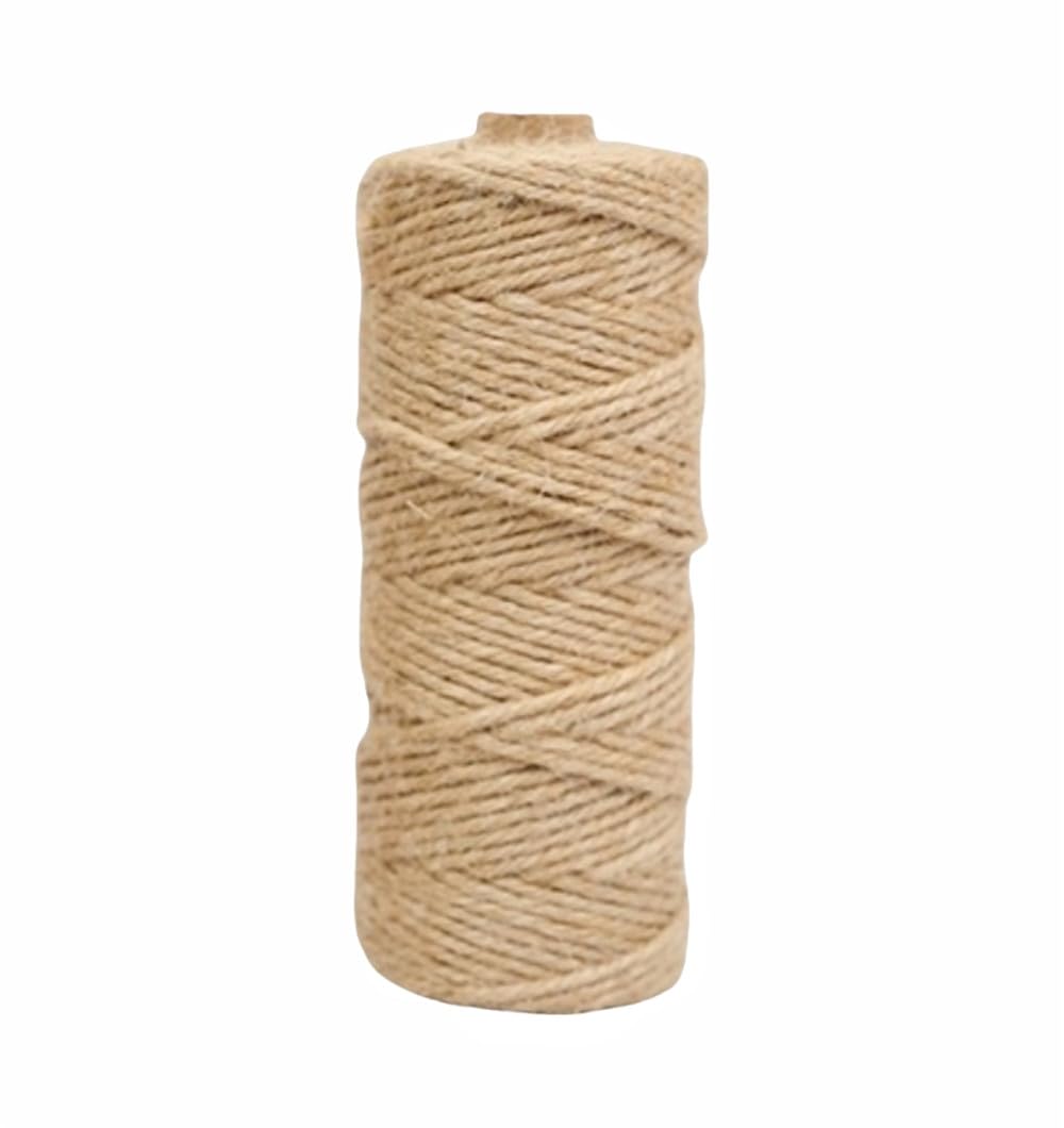 ILLIDAN Hemp Rope, 0.08 inch (2 mm) x 392.4 ft (100 m), Hemp Twine, 2mm/100M