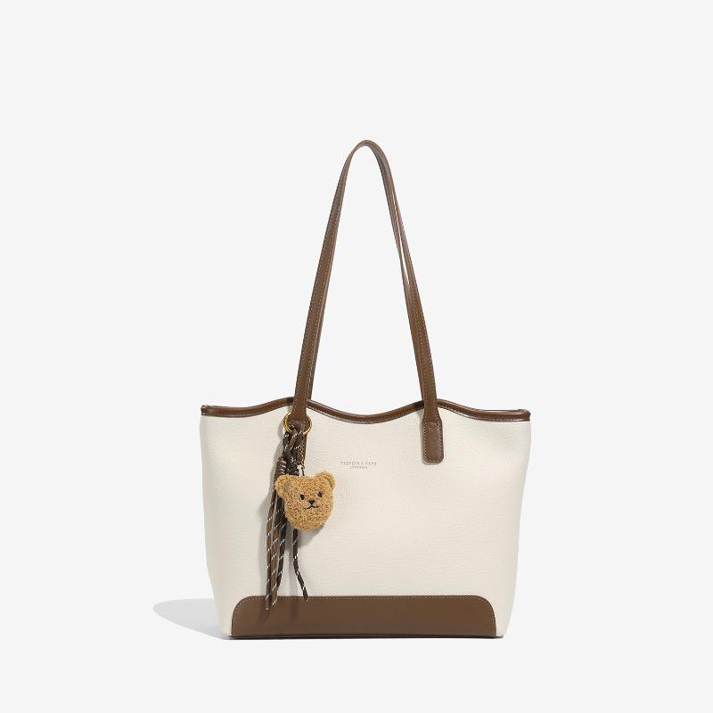 Simple and Popular Bucket Bag Women's Bag New Fashionable Versatile Commuter Largecapacity Tote Shoulder Bag