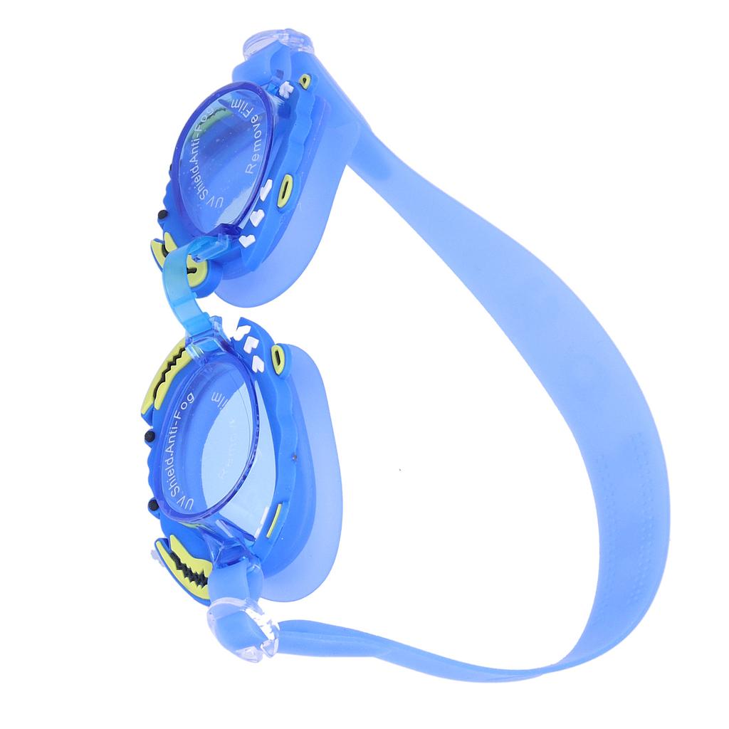 Children AntiFog Swimming Glasses Adjustable Silicone Strap Crab Shape Swim Goggles