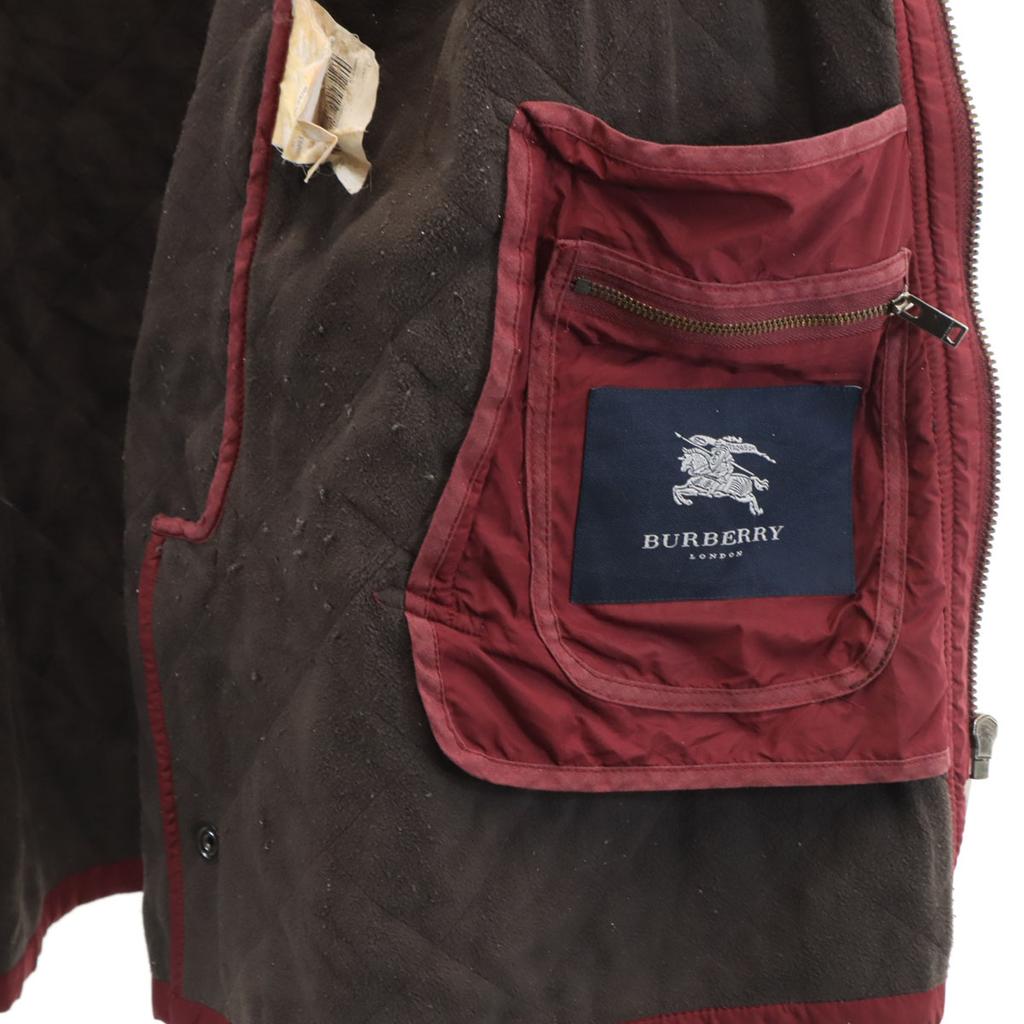 Burberry Quilted Jacket M Red Series Men's Used