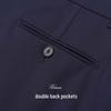 ROMON Men's Business Straight-Leg Trousers