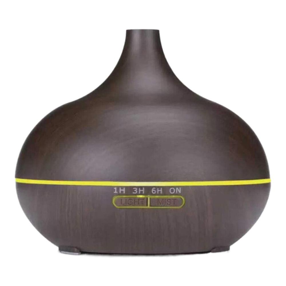 Creative Wood Grain Air Humidifier Quiet Cool Mist Air Purifier Essential Oil Diffuser  Indoor
