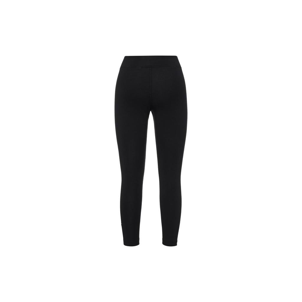 Nike Sportswear Essential 7/8 Solid Color Windproof Athletic Leggings Women Leggings Black CZ8533-010