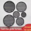 Grelha de Ferro Fundido Resistente ao Calor para Fogão a Lenha ou Forno