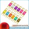 5Pcs Ans Anl Trumpet Fork Plug Fuse 20A To 200A Bolt Fixed Insurance Film Ans 8 Safety Base For Vehicle Circuit Protection