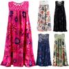 Women's  Viral Sleeveless Bodysuit Lace Printed Loose Backless Dress