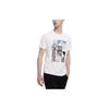 Heritage Printed American Vintage Letter Crew Neck Short Sleeve T-Shirt Men Tops Cloud-White F11M338113F-WT