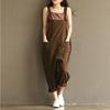 Stylish Womens Loose Jumpsuit With Comfortable Sleeveless Design And Wide Leg Fit