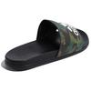 New Adidas Adilette Comfort Slides Camo Core Black Cloud White GW9647