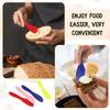 16 Pcs Plastic Butter Knife Spreader, Multi Purpose Plastic Butter Spreading Spreader Knife, Kitchen Frosting Knives for Cheese Cream Icing, Lime