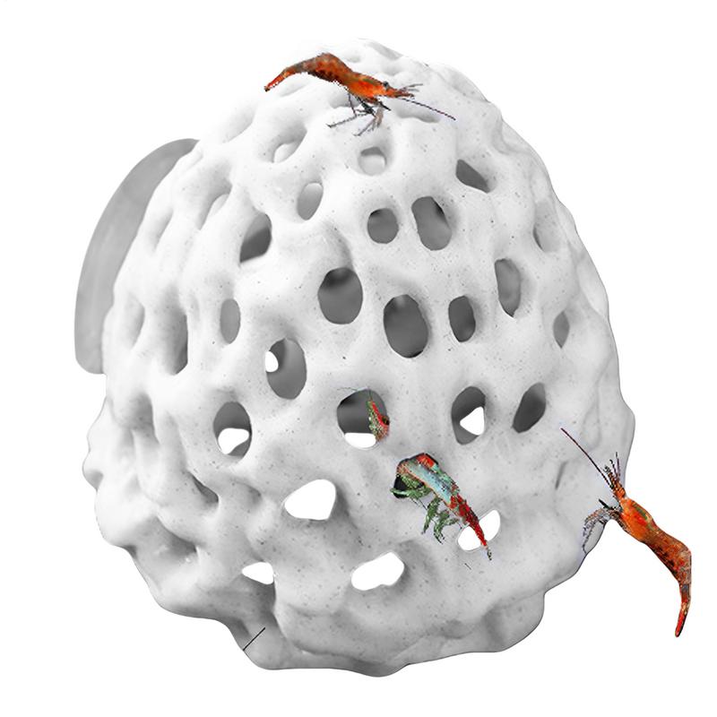Multi-functional Shrimp House Simulation Porous Hole Coral Stone Fighting Fish Small Shrimp Avoidance Nest Fish Tank Decoration United States