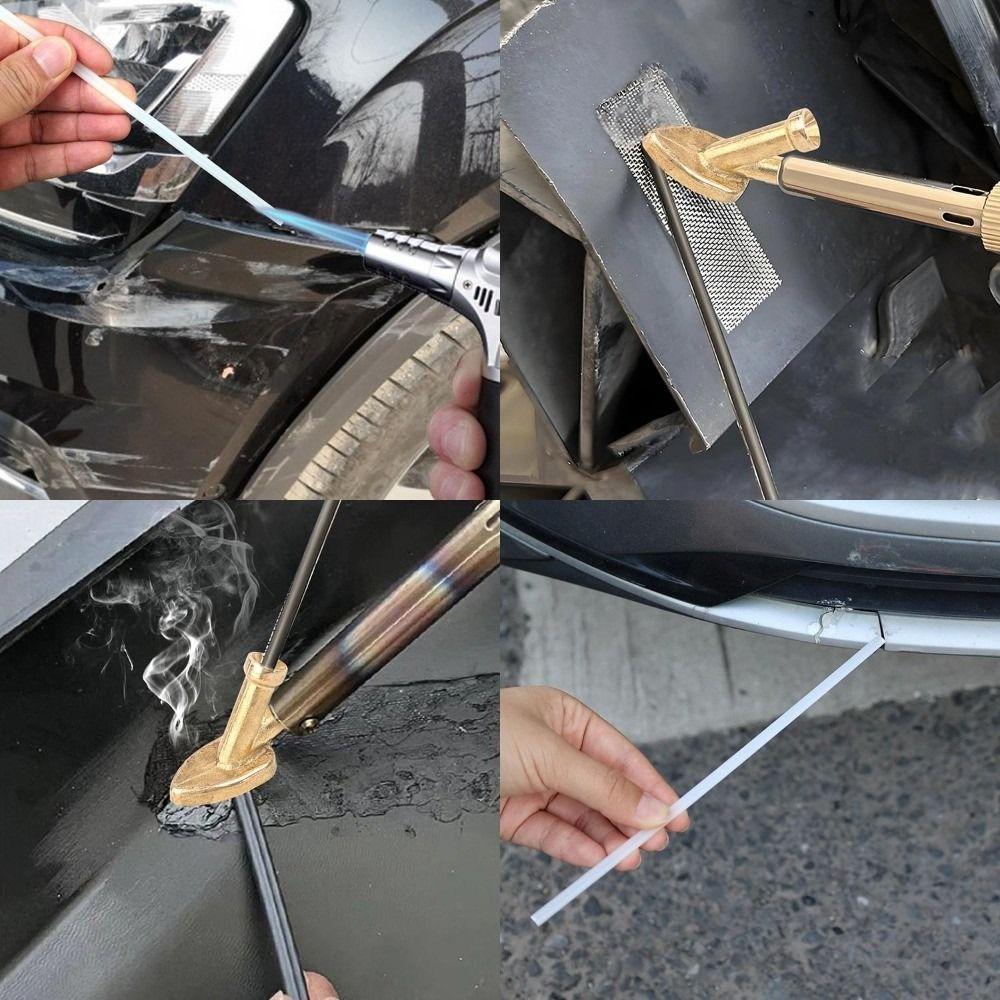 Cuttable Thermoplastic Repair Rods Plastic Welding Rods for Car Bumper Home Appliance Repair