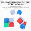 New Simple Square Needle Threader DIY Sewing Tool Quick Needle Inserter for Elderly