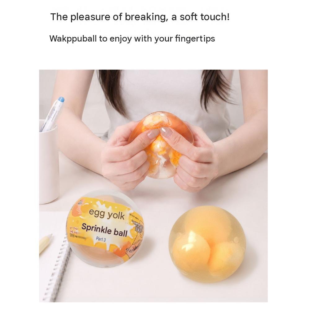 Joseon Stationery - Egg York Crusher Ball 3Pcs