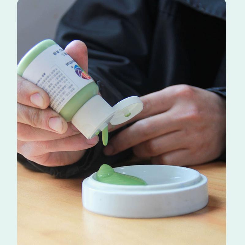 60ml Température Moyenne Glaçure Artistique pour Café Espresso Pigment de Couleur Spéciale Sous-glaçure pour Poterie Scolaire Bar 1186-1305℃