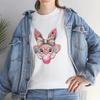 Osterhase Coquette Schleife T-Shirt - Klassisches & Cringy Lustiges Shirt für Jeden