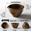 Melamine Pestle & Mortar for Mashing Ginger, Garlic, Chili, and Century Egg