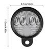 Universal Motorcycle Aluminum Tax Disc Permit Holder Frame License Plate Motorcycle Tube Tax Disc Cylindrical Holder Tax Permit