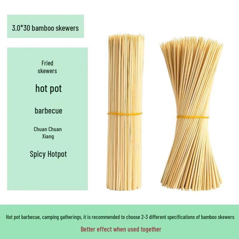 Disposable Bamboo Skewers