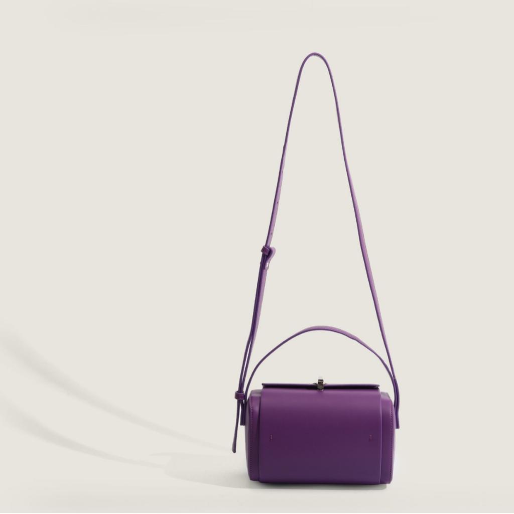 High-end Women's Bag, New Niche Soft Leather Box Bag, Vintage Versatile Handbag, Small Square Bag, Shoulder and Crossbody Bag
