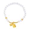 Baroque Natural Freshwater Pearl Beaded Bracelet Women's High-end Sense Light Luxury Niche Design Sense Versatile Jewelry
