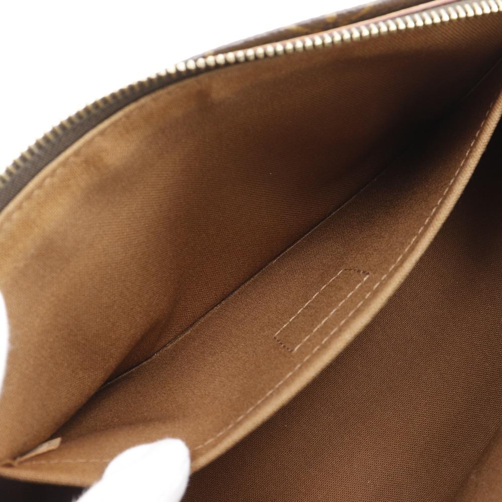 LOUIS VUITTON Popan cool Handbag M40009 Brown Monogram canvas Women Used