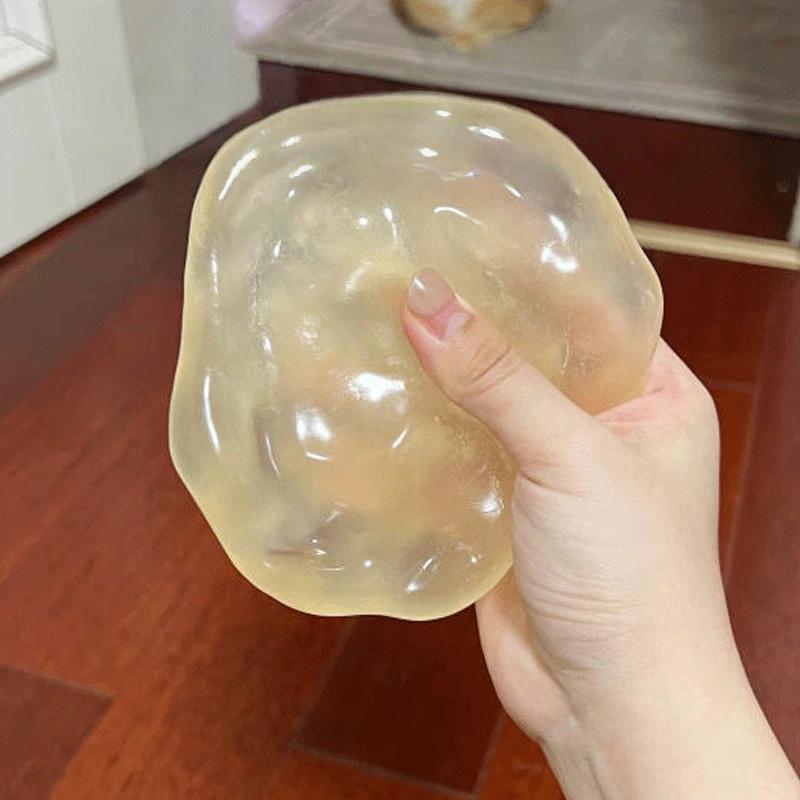 1Pcs Coconut Scented Slow Rise Squishy Stress Ball Stretchy Soft Sensory Toy for Kids ADHD Focus Support