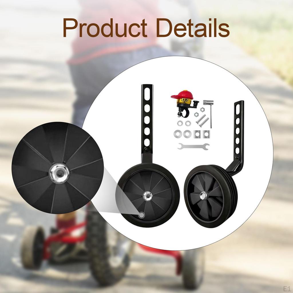 Kids Bike Training Wheels Auxiliary Wheels,Portable,Replacement,Cycling Accessories Heavy Duty
