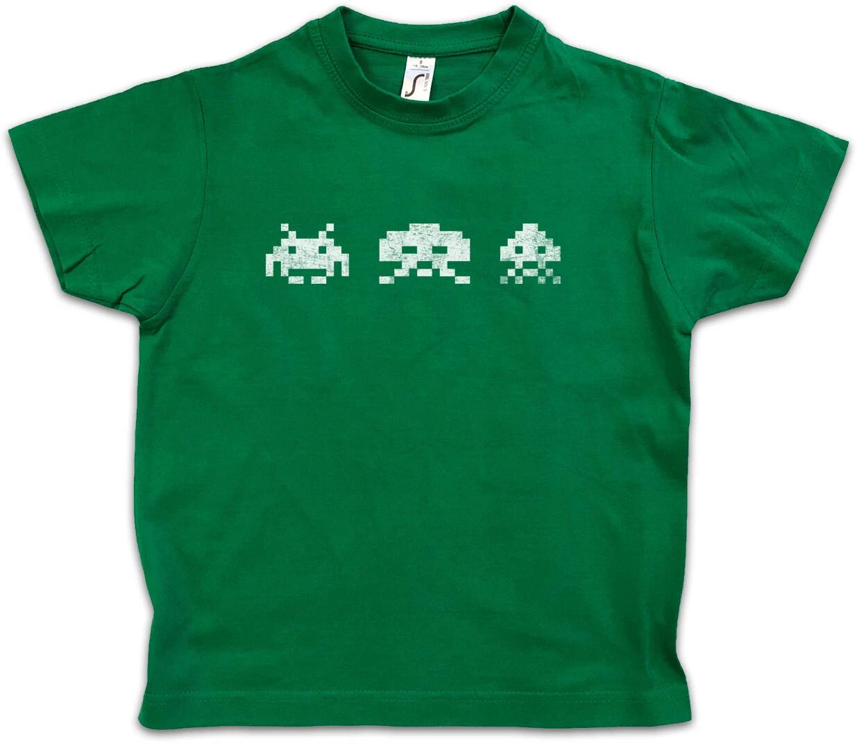 DIGITAL INVADERS Kids Boys kids boys T-Shirt Arcade Game Nerd Alien Space Console 120
