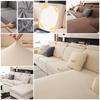 Corduroy Elastic Sofa Cover All-Inclusive Universal Slipcover For All Seasons L-Shape Chaise Lounge Covers Couch Protector