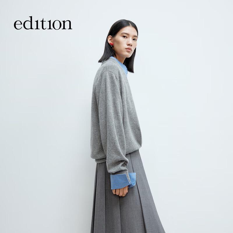 Edition Women's Yak Wool Blend V-Neck Sweater