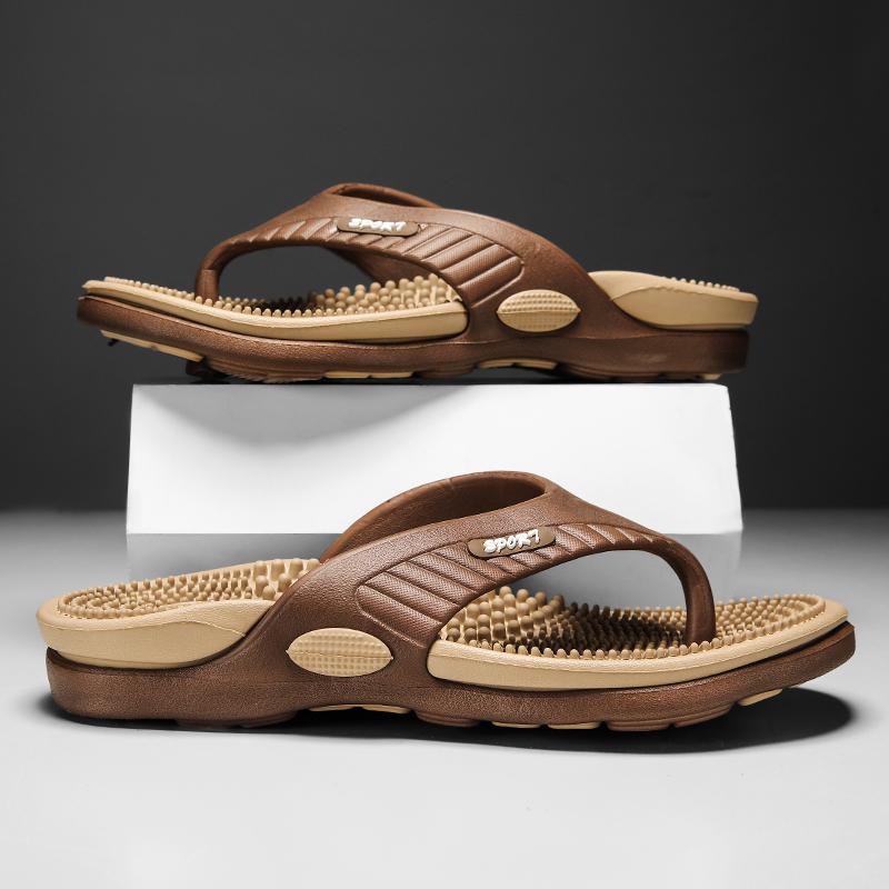 Infradito Massaggianti da Uomo Leggere Comode Traspiranti Scarpe da Spiaggia Sandali da Uomo Traspiranti Taglie Grandi Pantofole da Uomo