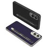 For Samsung Galaxy S25 Edge Case with Stylus Skin Touch PU+TPU+PC Phone Back Cover