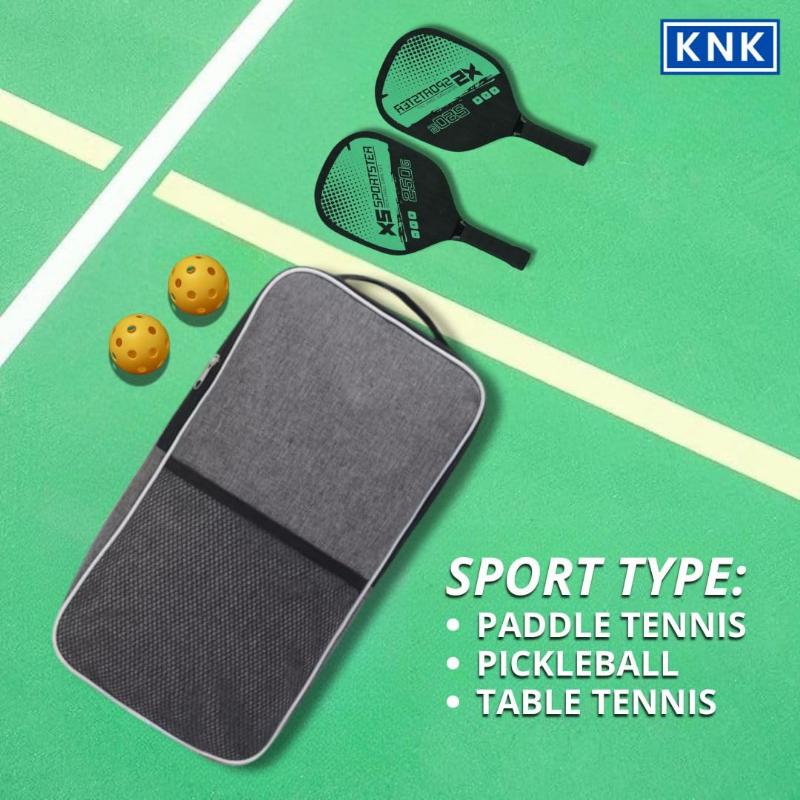 KD Willmax Pickleball Sling Bag for Men & Women | Holds 2 Paddles & 4 Balls