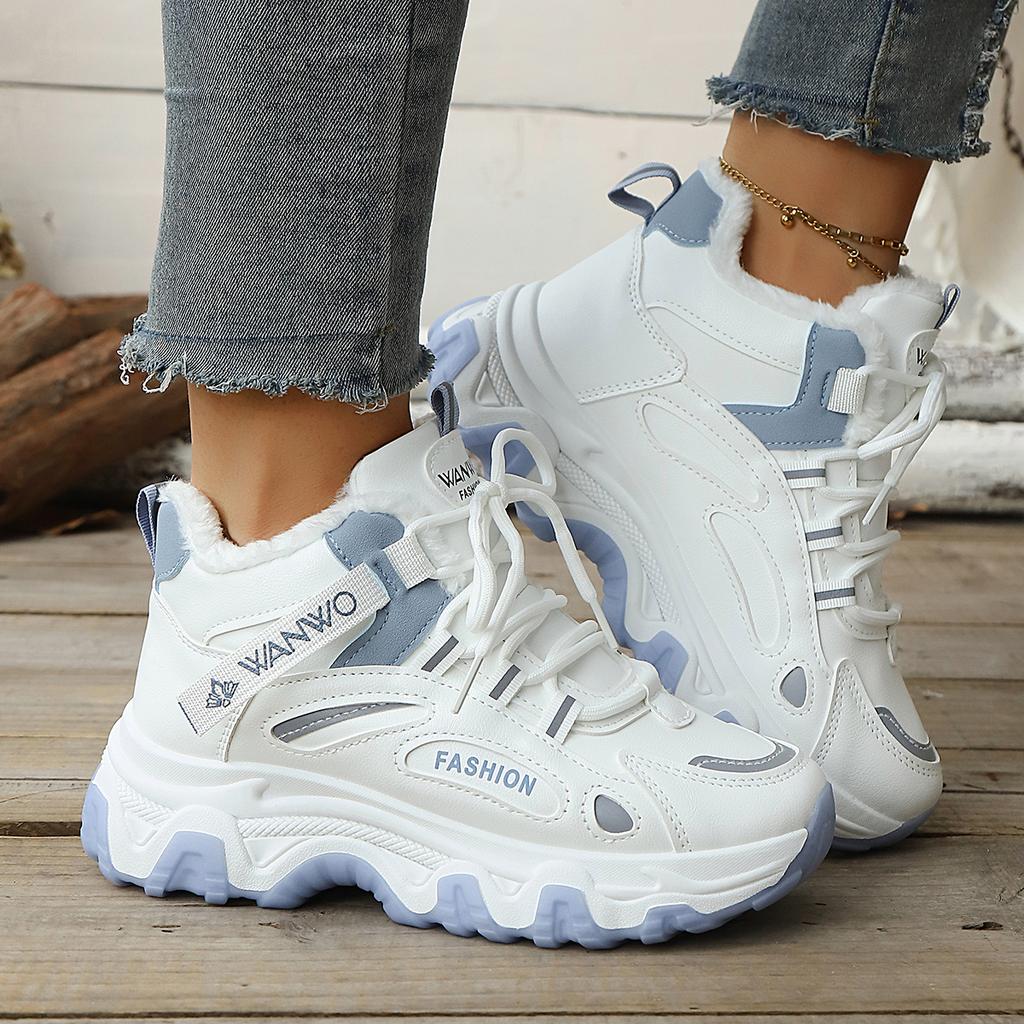 Fashion 2025 New Women Casual Snow Boots Winter Outdoor Walking Ankle Boots Non Slip Comfortable Designer Shoes Women Zapatos De Mujer