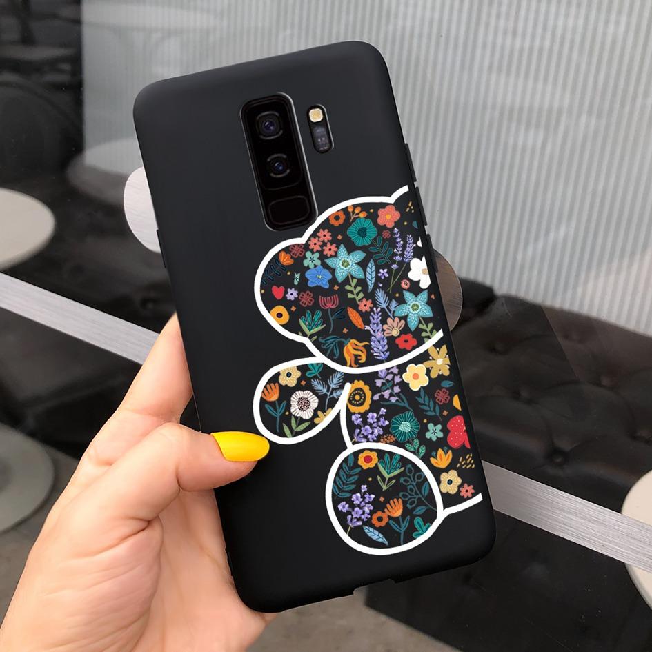 For Samsung Galaxy S9 Case G960F/DS Phone Cover Luxury Cartoon Soft Slim Funda For Samsung S9 Plus G965F S9+ Coque S9Plus Bumper