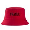 Fashion FRANCE Print FisherUnisex Hat Hip Hop Streetwear Sun Basin Caps Sport Fan Team Support Hats Unisex  Colors Cotton Gorros