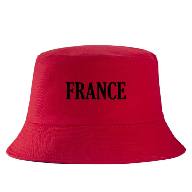 Fashion FRANCE Print FisherUnisex Hat Hip Hop Streetwear Sun Basin Caps Sport Fan Team Support Hats Unisex  Colors Cotton Gorros