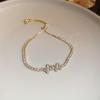 Exquisite Zirconia Star Flower Bracelet: Fashionable, Versatile, and Elegant Women's Hand Jewelry