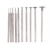 10PCS Grinding Bit Accessory Ultra-Thin T Head Shank Mounted Point Stone Jade Carve Polish Engrave Tool