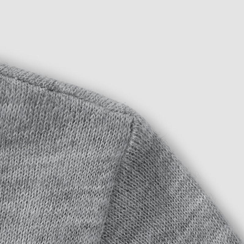 Semir Damen Stricktop mit Stickerei, Faux Two-Piece