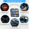 Kit de surtido de fusibles de 300 piezas, Fusibles de cuchilla Mini / Estándar / Micro Extractor para automóvil para Coche/Camión(2/3/5/7.5/10/15/20/25/30/35/40A)
