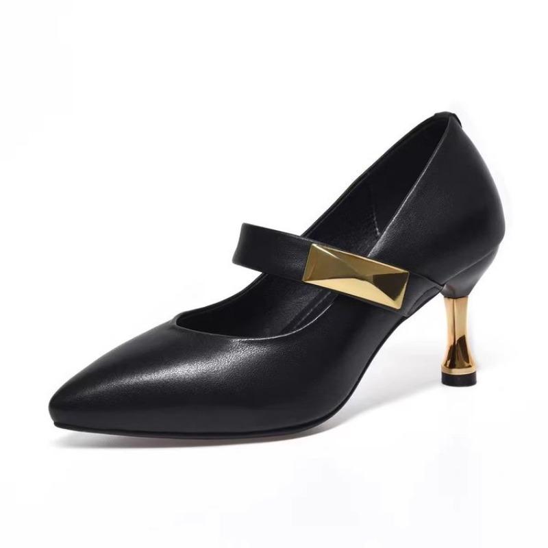 Anti-slip Shoes, High-heeled Shoes, Pointed-toe Style, New Single Shoes, Thin Heel Shoes, Women's Shoes