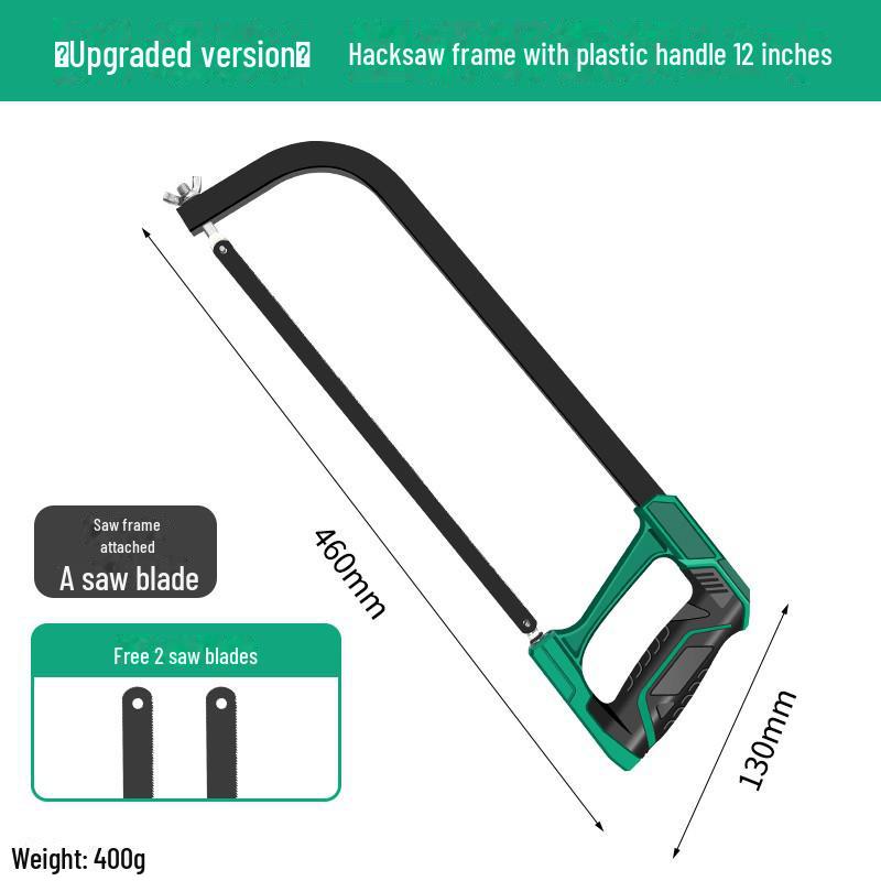 Baolian Multipurpose Handheld Hacksaw for Wood and Metal Cutting