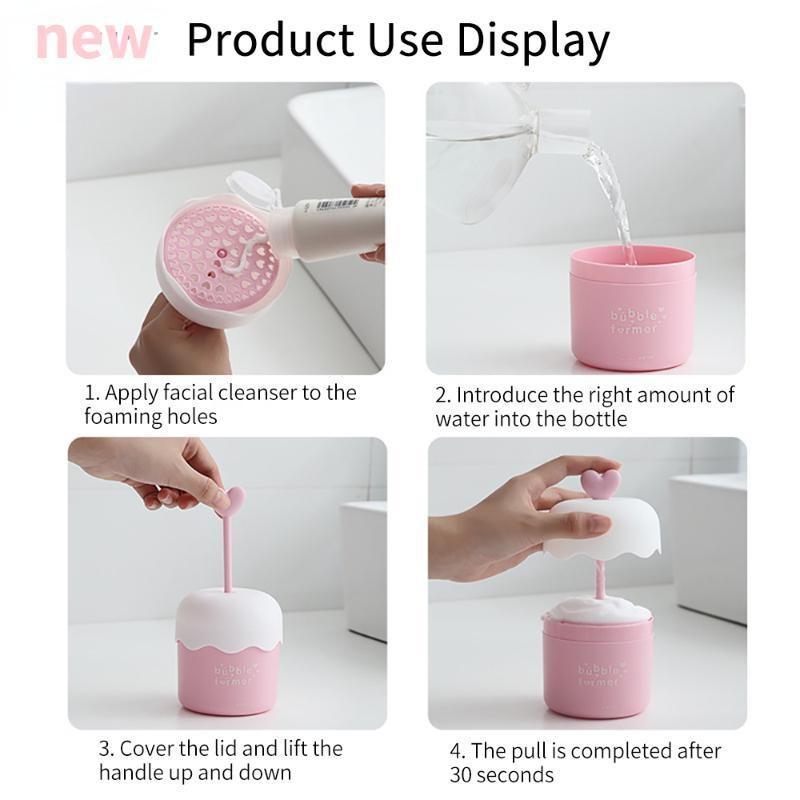 Portable Foam Cleaning Tool Simple Facial Cleanser Bath Shampoo Foam Maker Foam Foam Device Portable