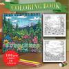 1pc, Teen Colouring Book - Field Style - 30 Sheets 8.3x 8.3in Suitable for Stress Reduction, Emotional Relaxation, Christmas Hal