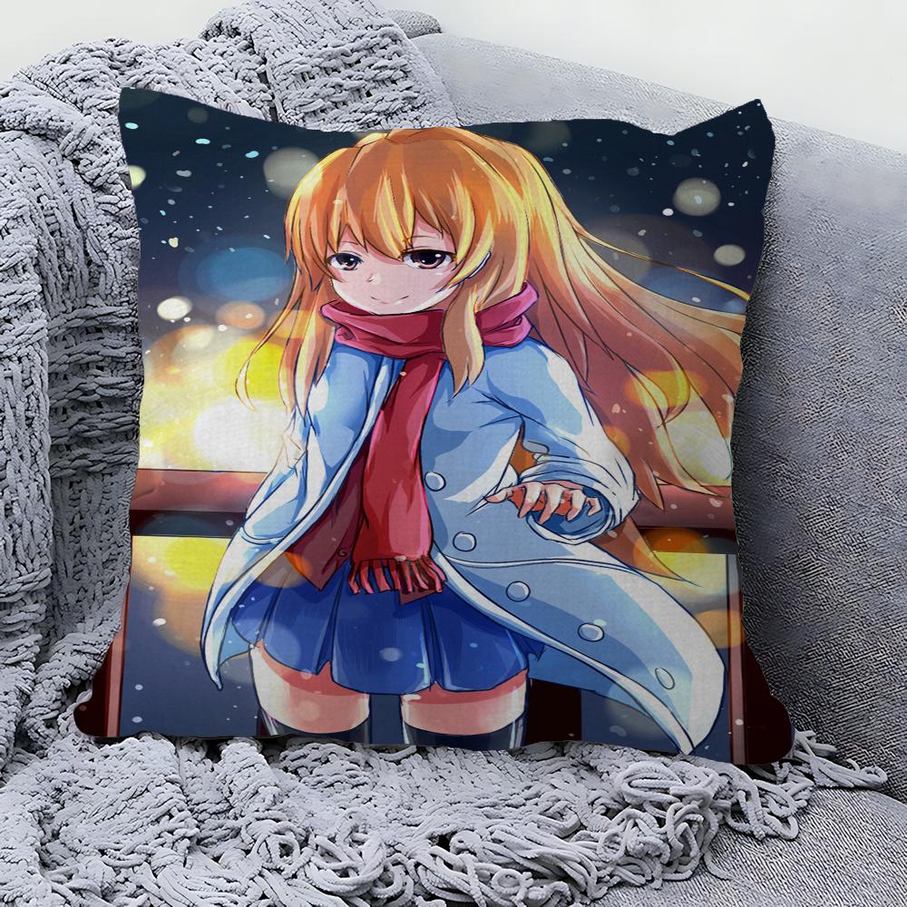 Toradora Personalisierte Bilder Text Heimdeko Kissen Haushaltsgeschenke 45x45cm
